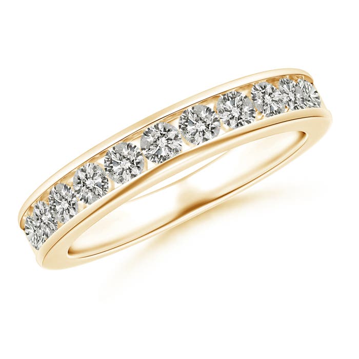 K, I3 / 0.76 CT / 14 KT Yellow Gold