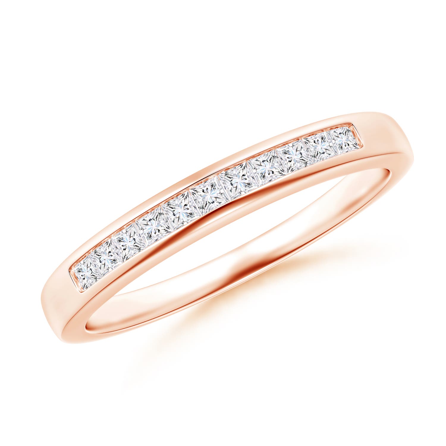 G, VS2 / 0.17 CT / 14 KT Rose Gold