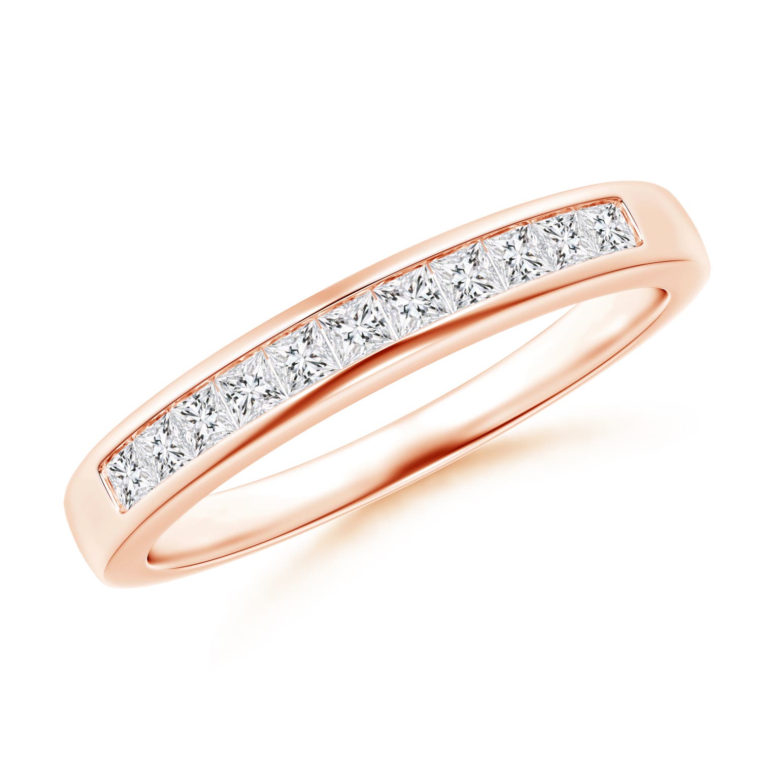 H, SI2 / 0.36 CT / 14 KT Rose Gold