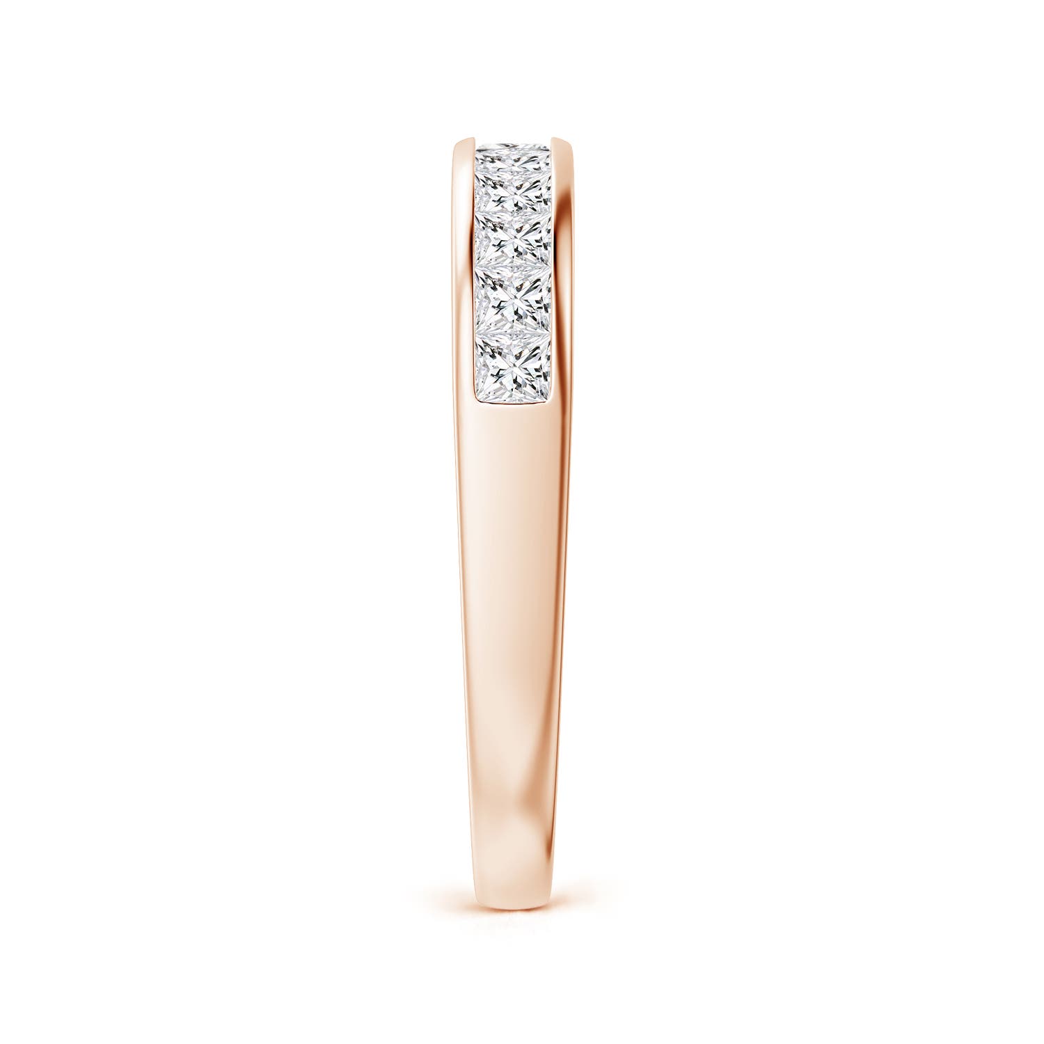 H, SI2 / 0.77 CT / 14 KT Rose Gold