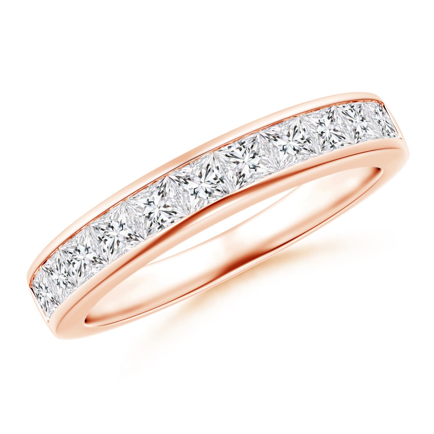 H, SI2 / 1.1 CT / 14 KT Rose Gold