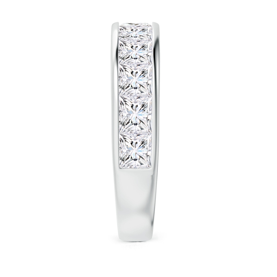 3.5mm GVS2 Eleven Stone Channel-Set Princess Diamond Wedding Ring in P950 Platinum side 299