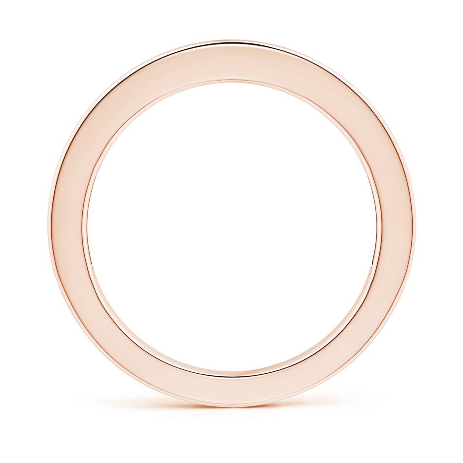 3.5mm HSI2 Eleven Stone Channel-Set Princess Diamond Wedding Ring in Rose Gold side 199