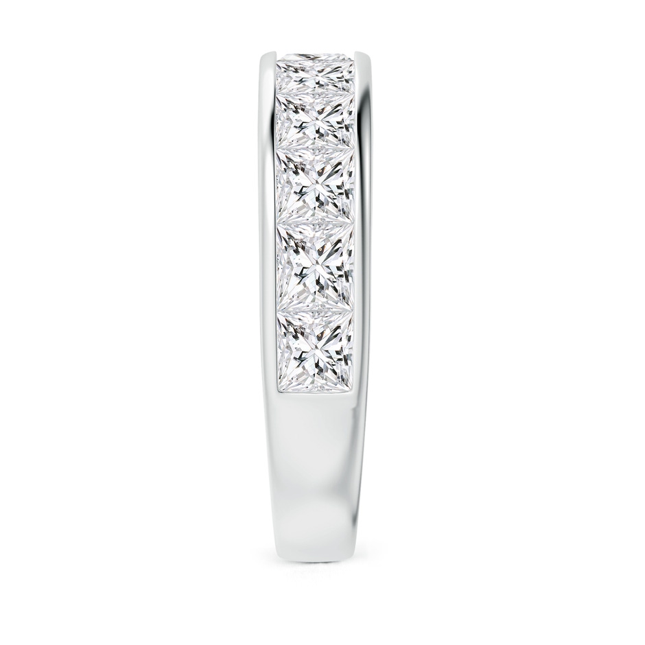 3.5mm HSI2 Eleven Stone Channel-Set Princess Diamond Wedding Ring in White Gold side 299