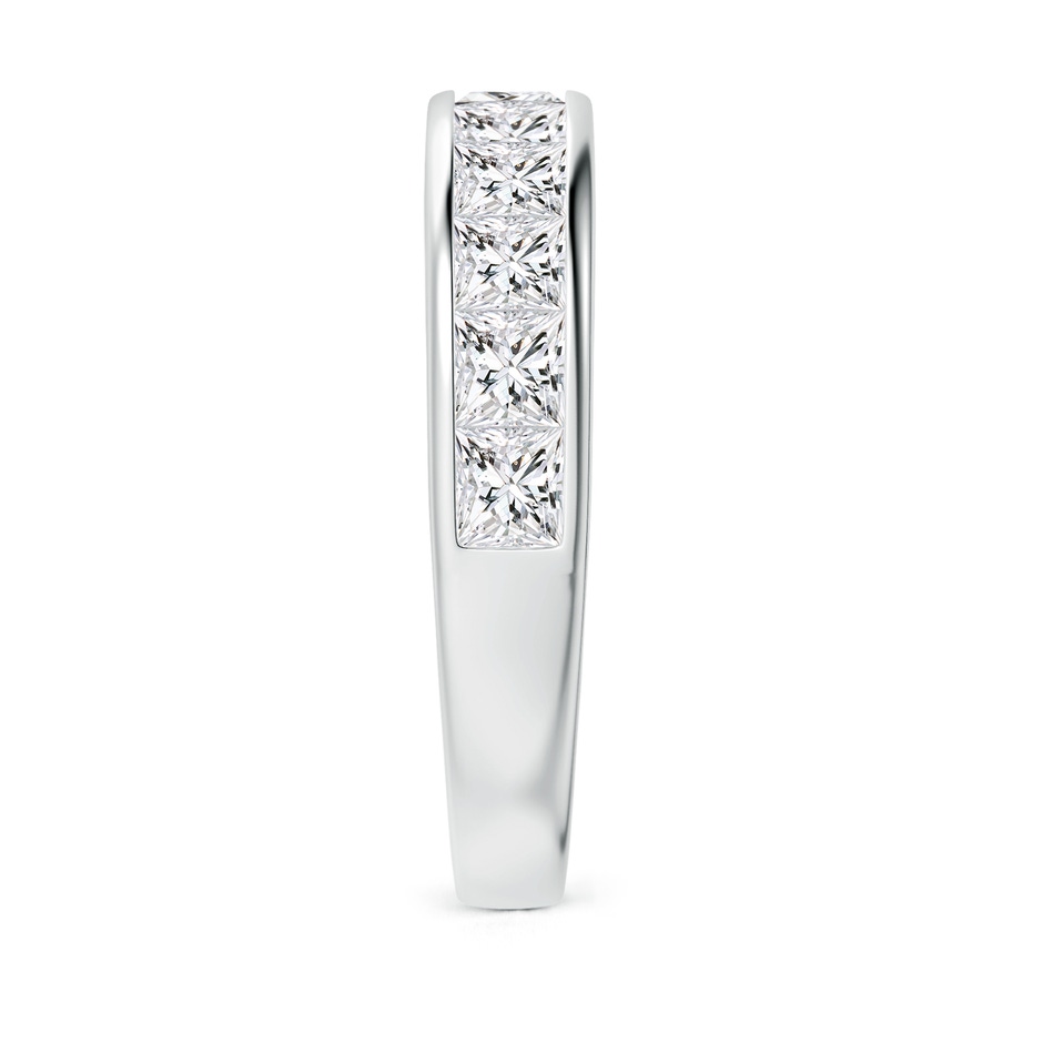 3mm HSI2 Eleven Stone Channel-Set Princess Diamond Wedding Ring in P950 Platinum side 299