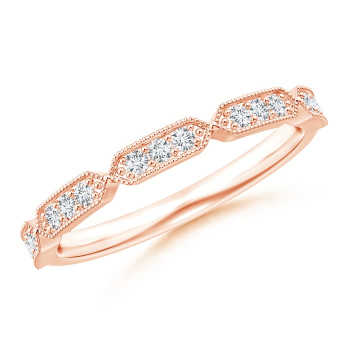 G, VS2 / 0.21 CT / 14 KT Rose Gold