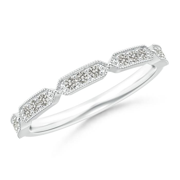 K, I3 / 0.21 CT / 14 KT White Gold