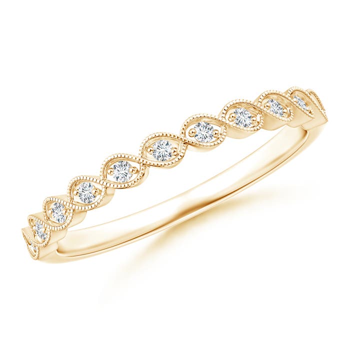 G, VS2 / 0.09 CT / 14 KT Yellow Gold