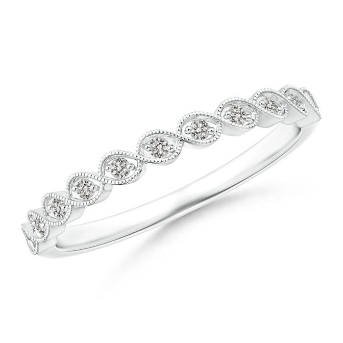 K, I3 / 0.09 CT / 14 KT White Gold