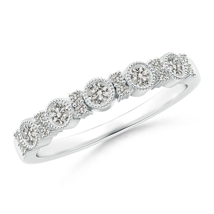 K, I3 / 0.32 CT / 14 KT White Gold