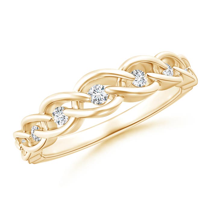 G, VS2 / 0.19 CT / 14 KT Yellow Gold