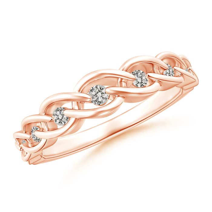 K, I3 / 0.19 CT / 14 KT Rose Gold