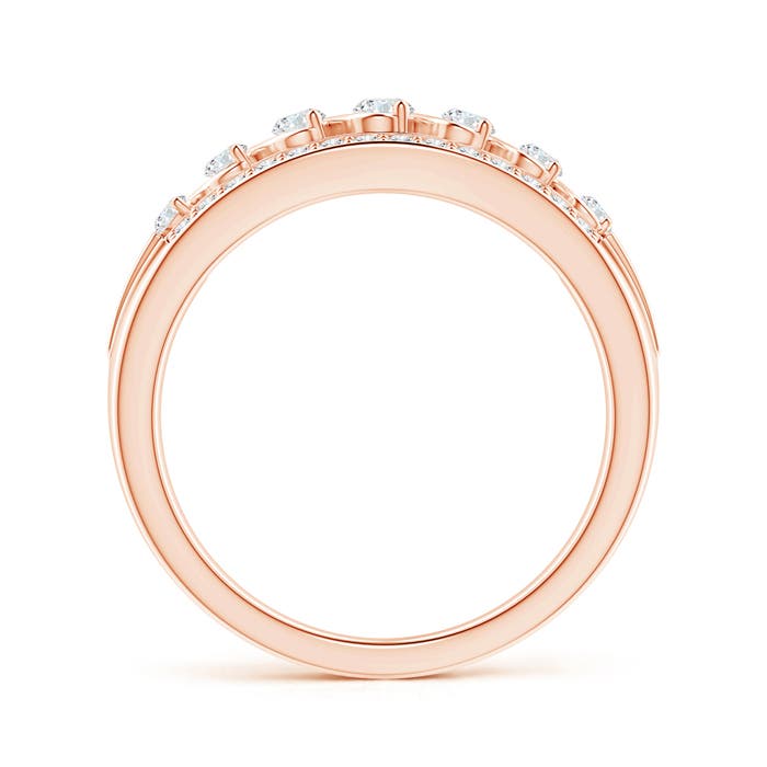 F-G, VS / 0.46 CT / 14 KT Rose Gold