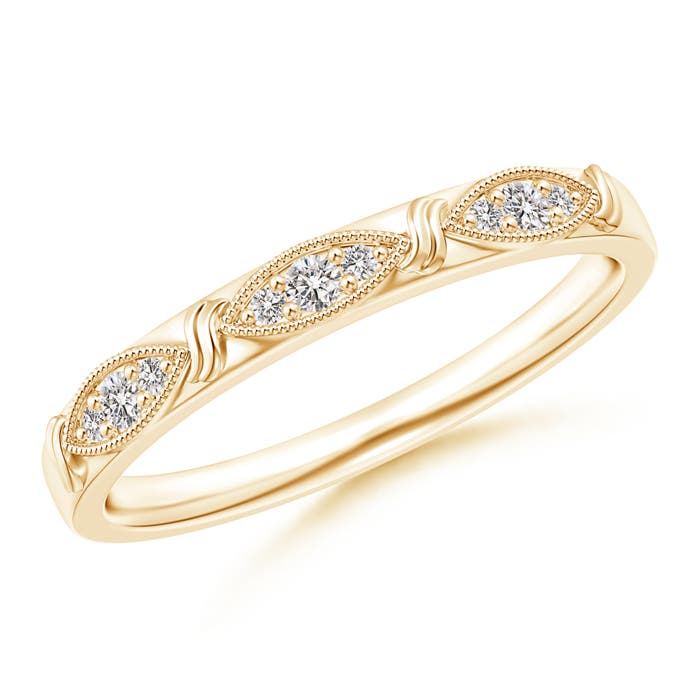 I-J, I1-I2 / 0.1 CT / 14 KT Yellow Gold