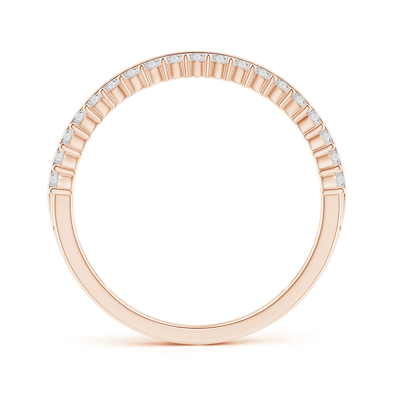 H, SI2 / 0.46 CT / 14 KT Rose Gold