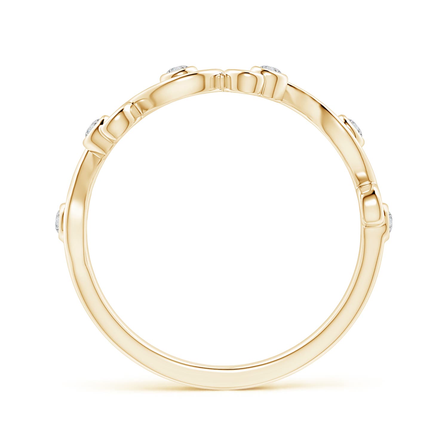 H, SI2 / 0.13 CT / 14 KT Yellow Gold