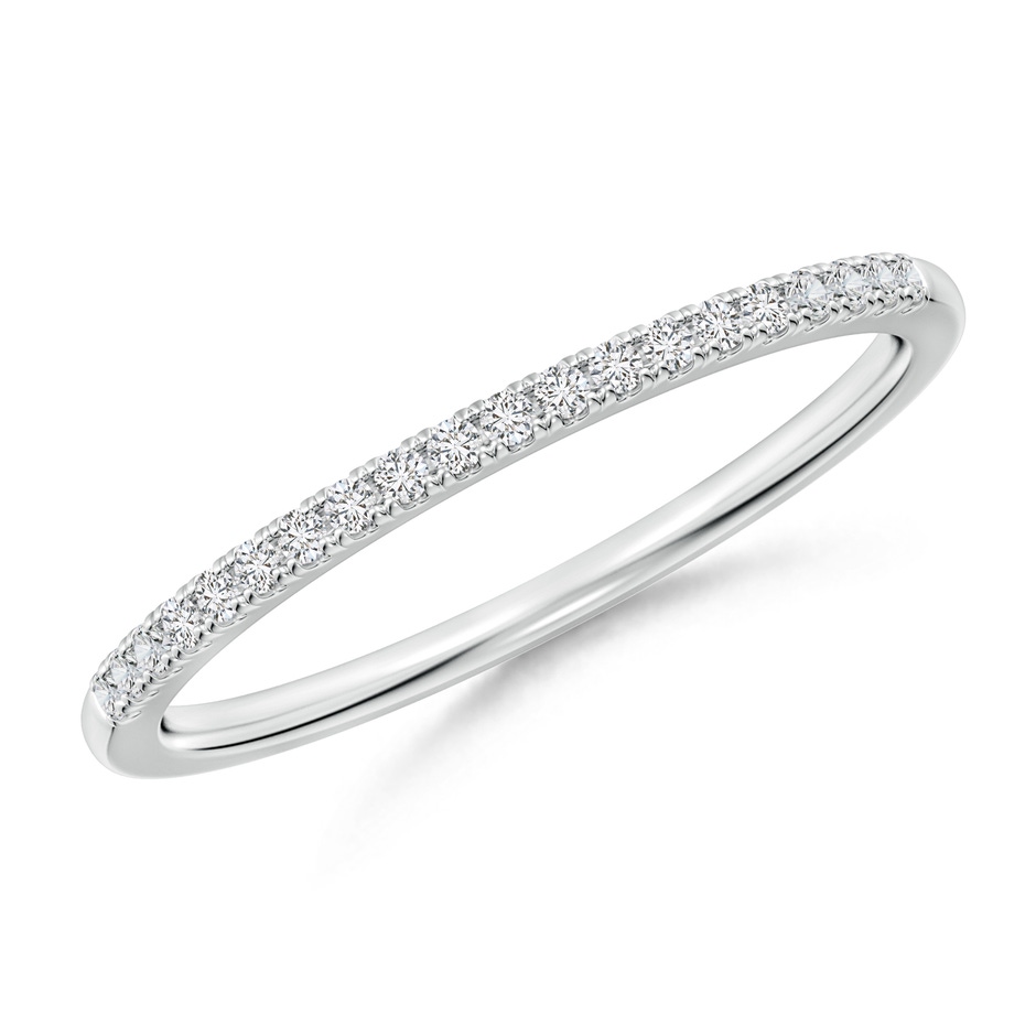 1.1mm HSI2 Classic Diamond Half Eternity Women's Wedding Band in P950 Platinum 