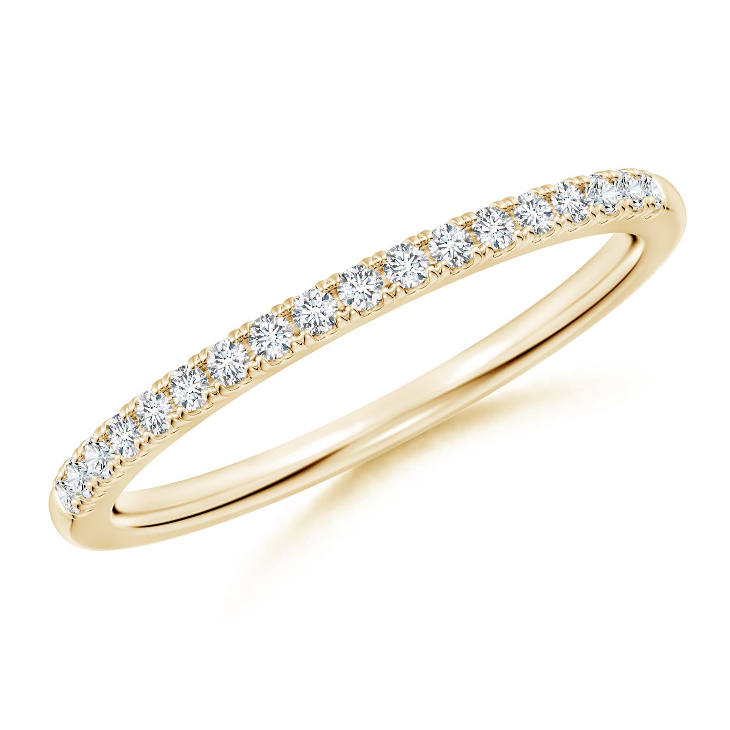 G-H VS / 0.18 CT / 14 KT Yellow Gold