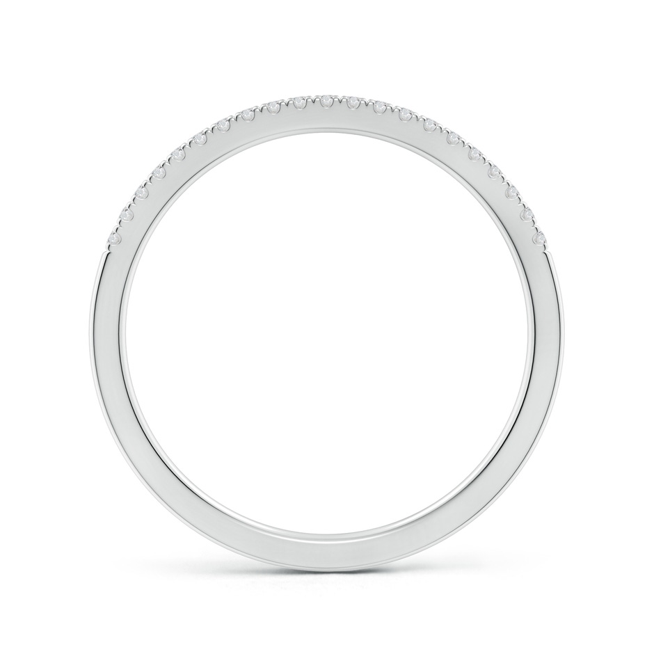 1mm HSI2 Classic Diamond Half Eternity Women's Wedding Band in P950 Platinum side-1