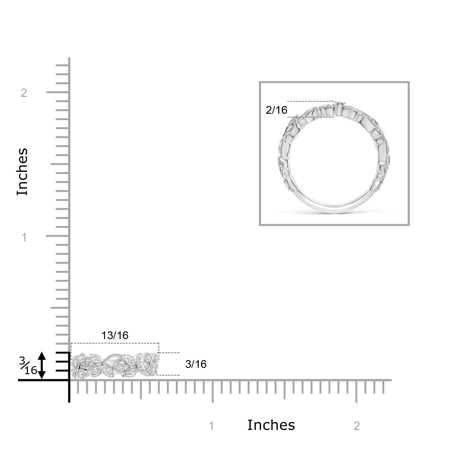 G, VS2 / 0.24 CT / 14 KT White Gold