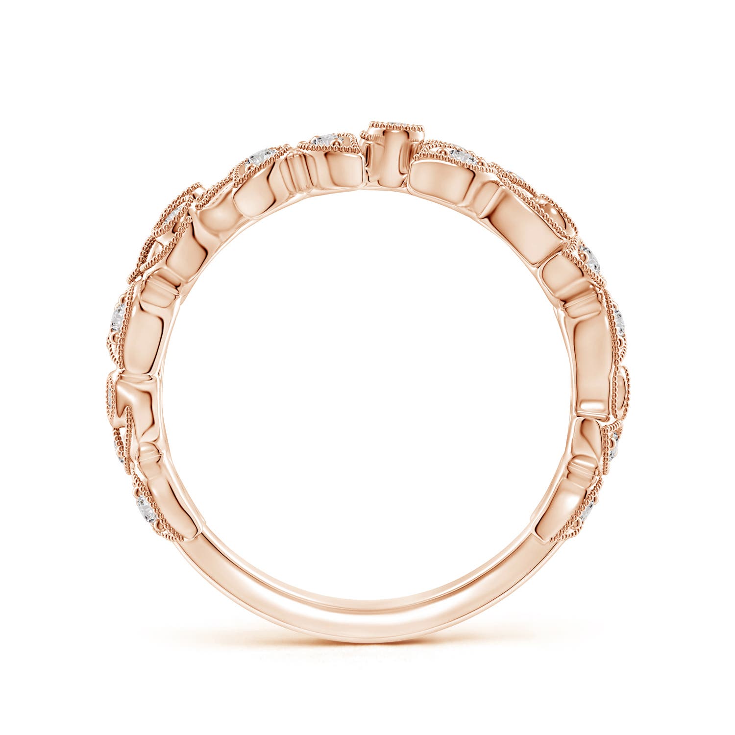 I-J, I1-I2 / 0.24 CT / 14 KT Rose Gold