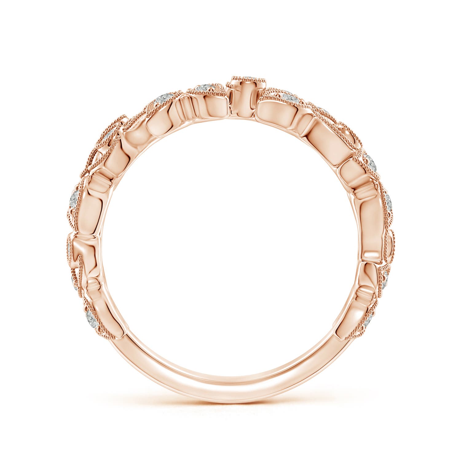 K, I3 / 0.24 CT / 14 KT Rose Gold