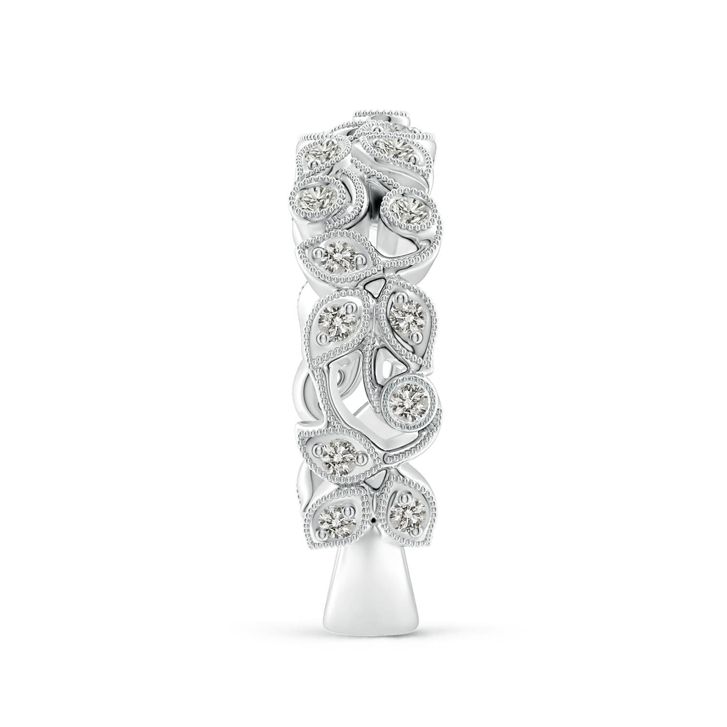 K, I3 / 0.34 CT / 14 KT White Gold