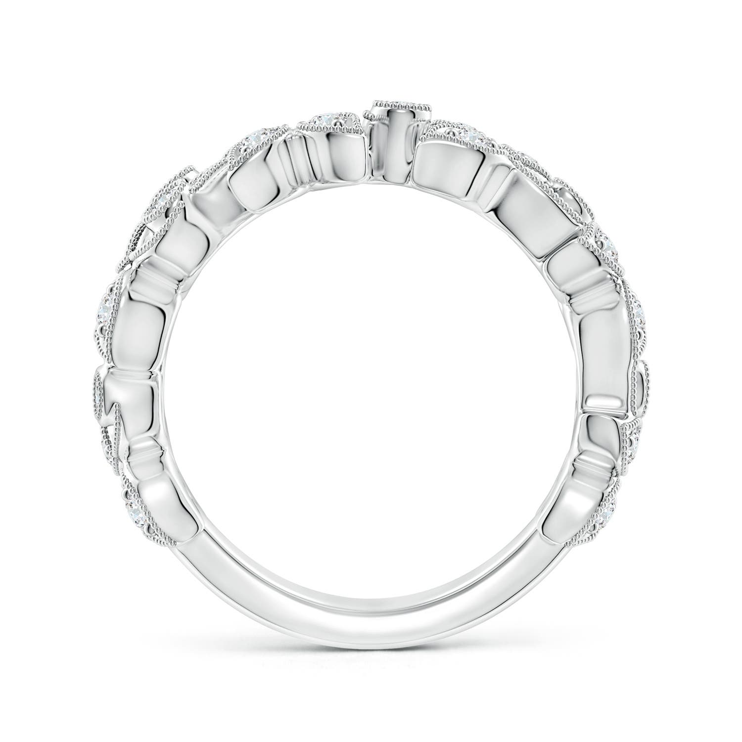 G, VS2 / 0.6 CT / 14 KT White Gold