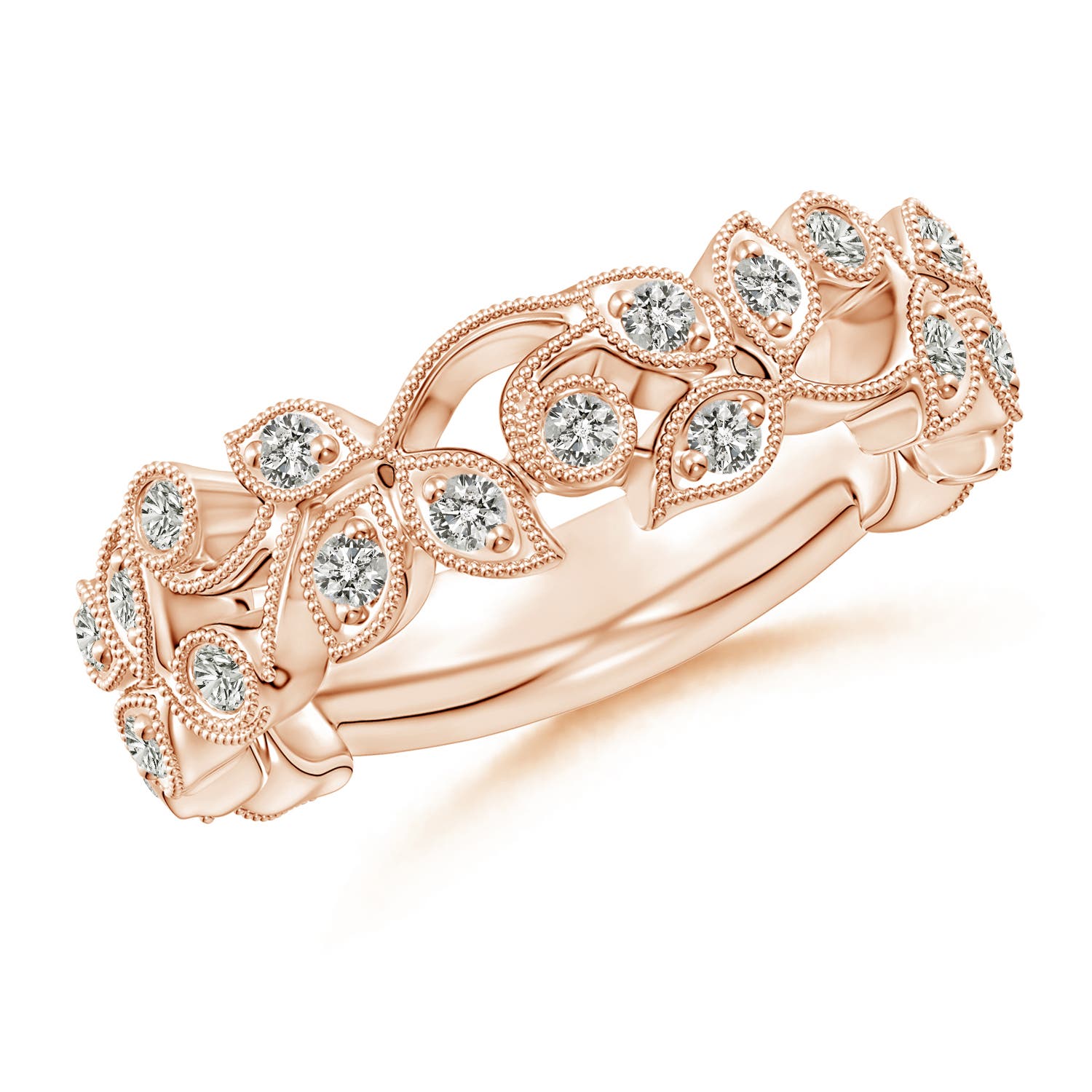 K, I3 / 0.6 CT / 14 KT Rose Gold