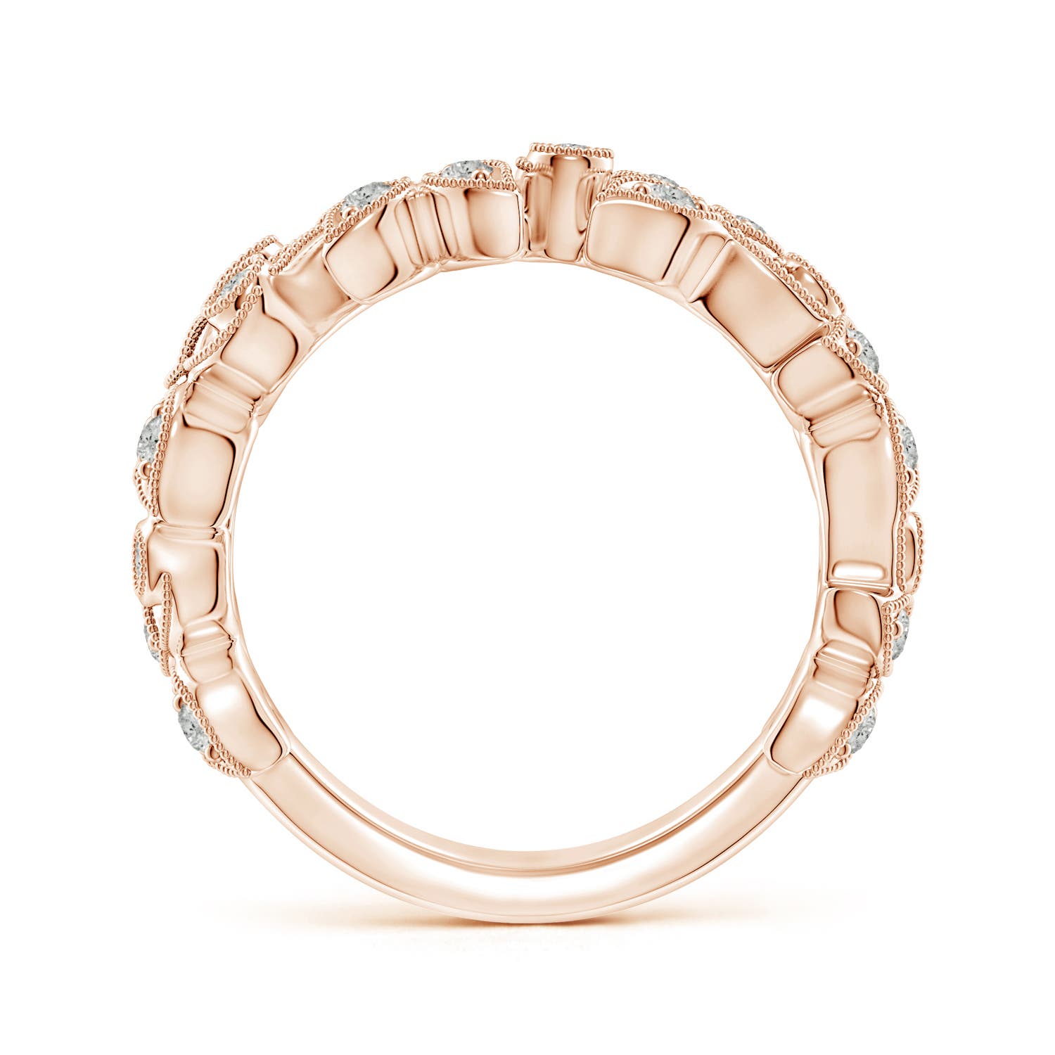 K, I3 / 0.6 CT / 14 KT Rose Gold