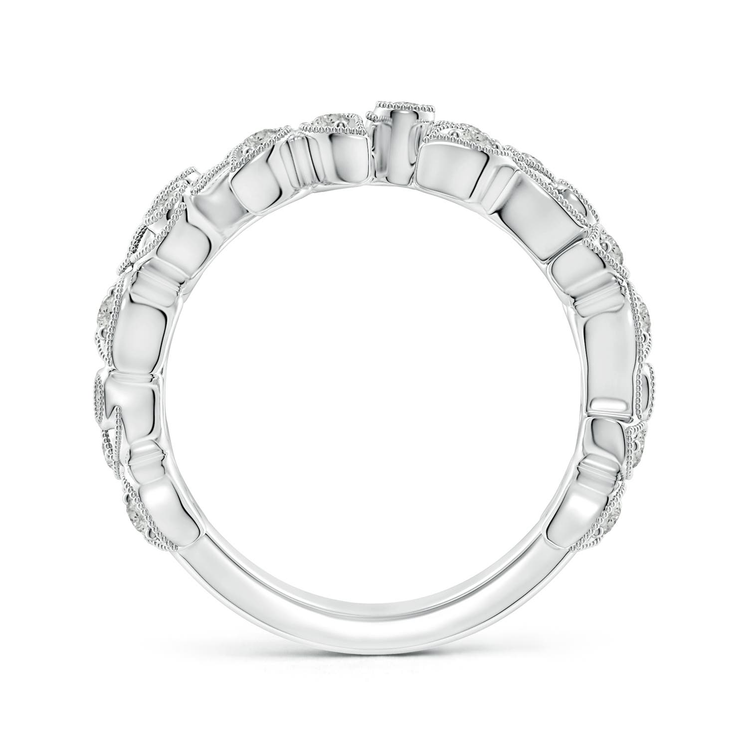 K, I3 / 0.6 CT / 14 KT White Gold