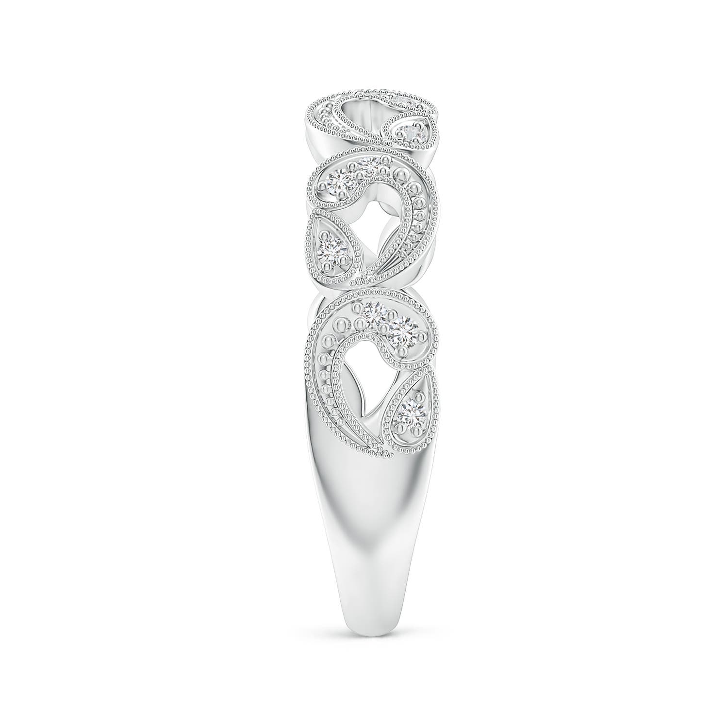 H, SI2 / 0.11 CT / 14 KT White Gold