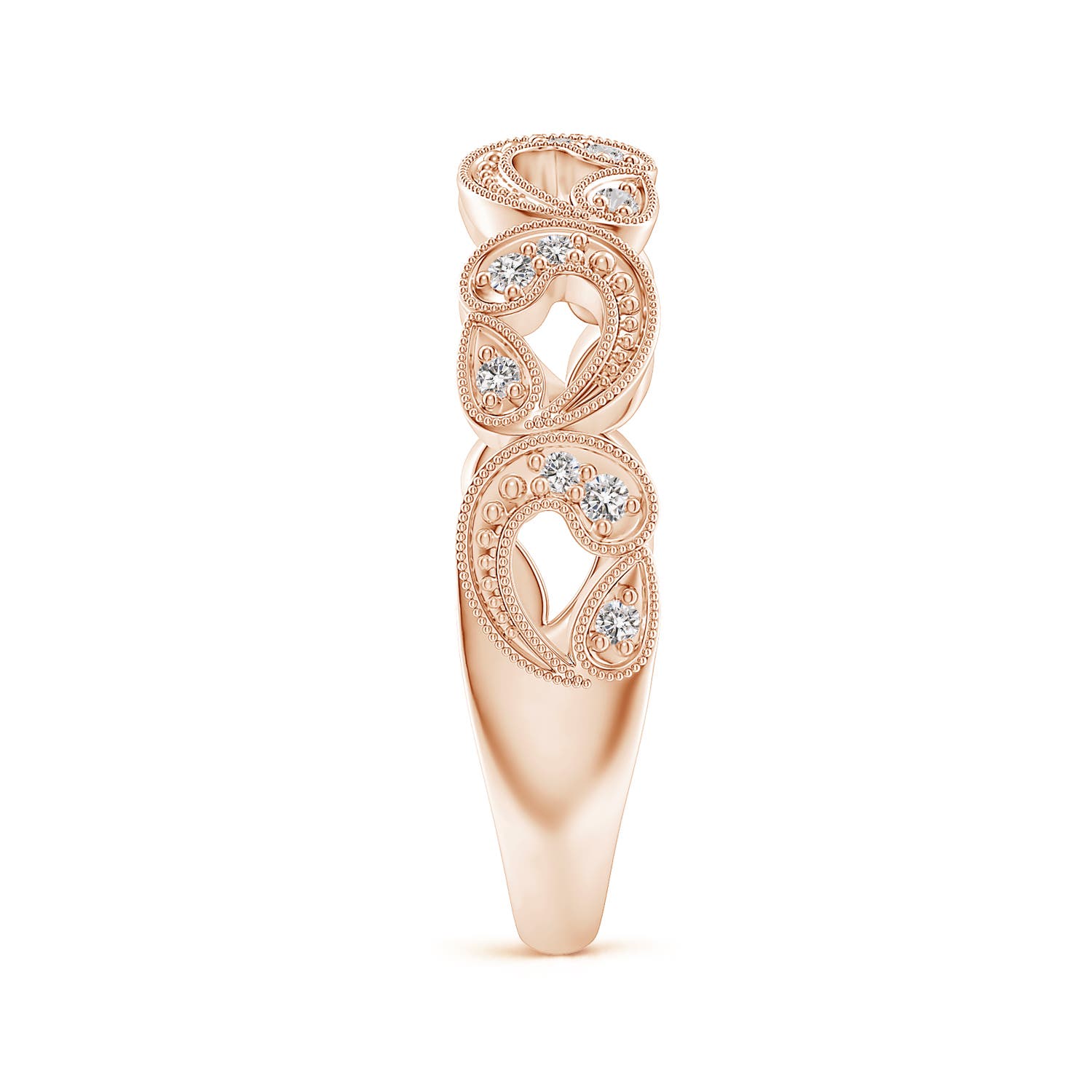 I I1 / 0.11 CT / 14 KT Rose Gold