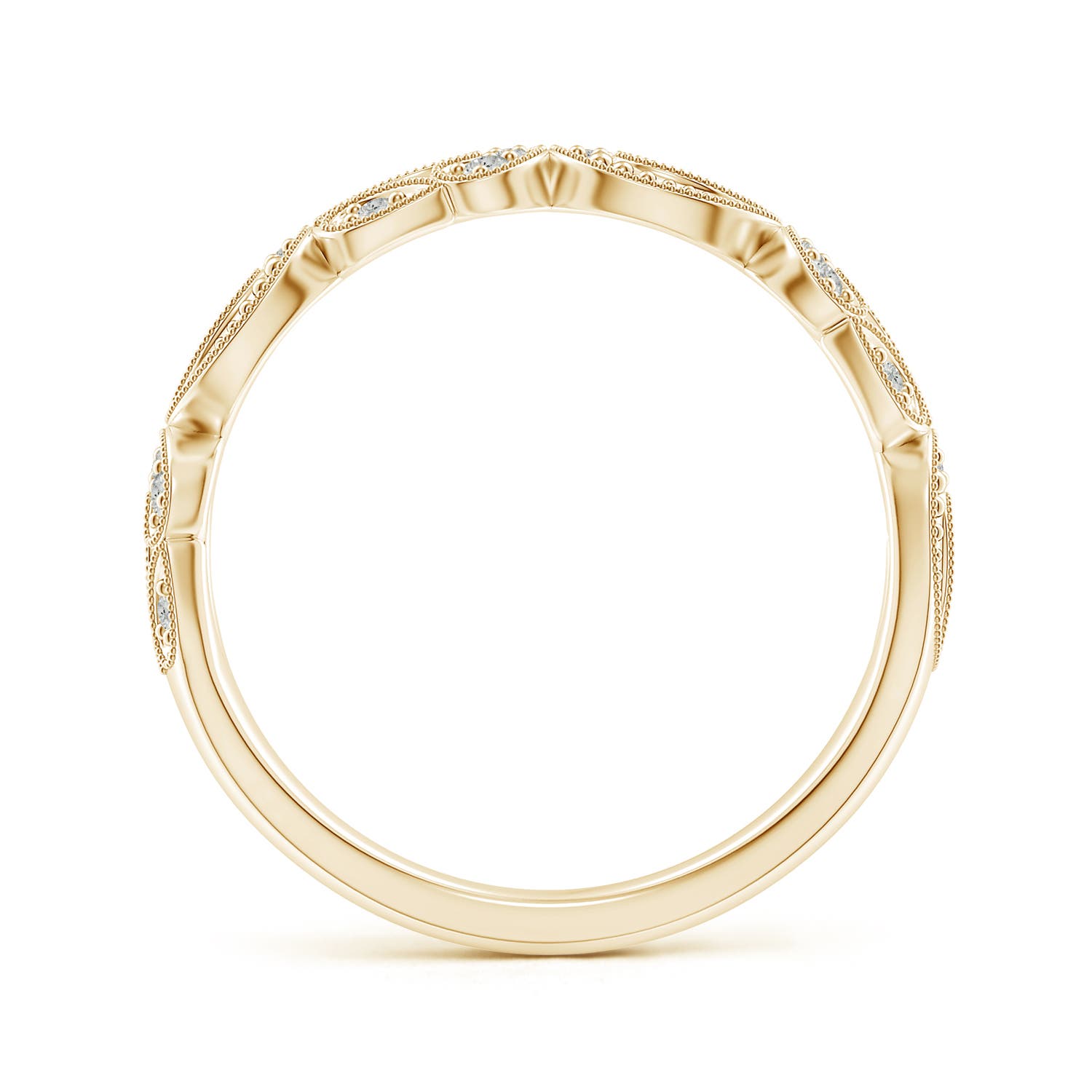 J I2 / 0.11 CT / 14 KT Yellow Gold