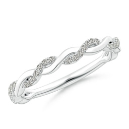 White Gold 25th Wedding Anniversary Gift Jewelry