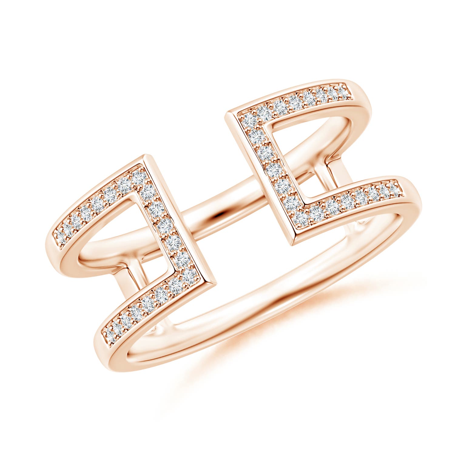 G, VS2 / 0.17 CT / 14 KT Rose Gold