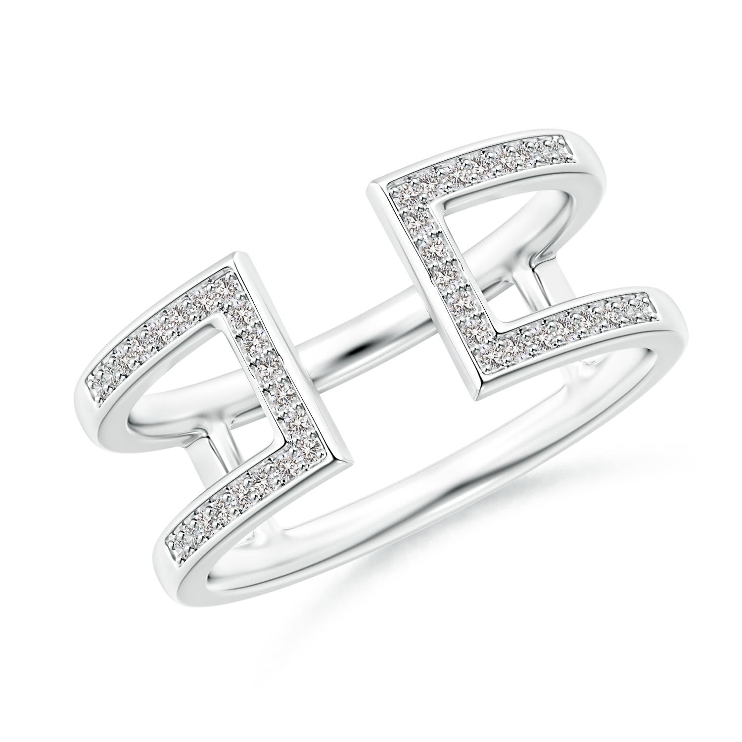 I-J, I1-I2 / 0.17 CT / 14 KT White Gold