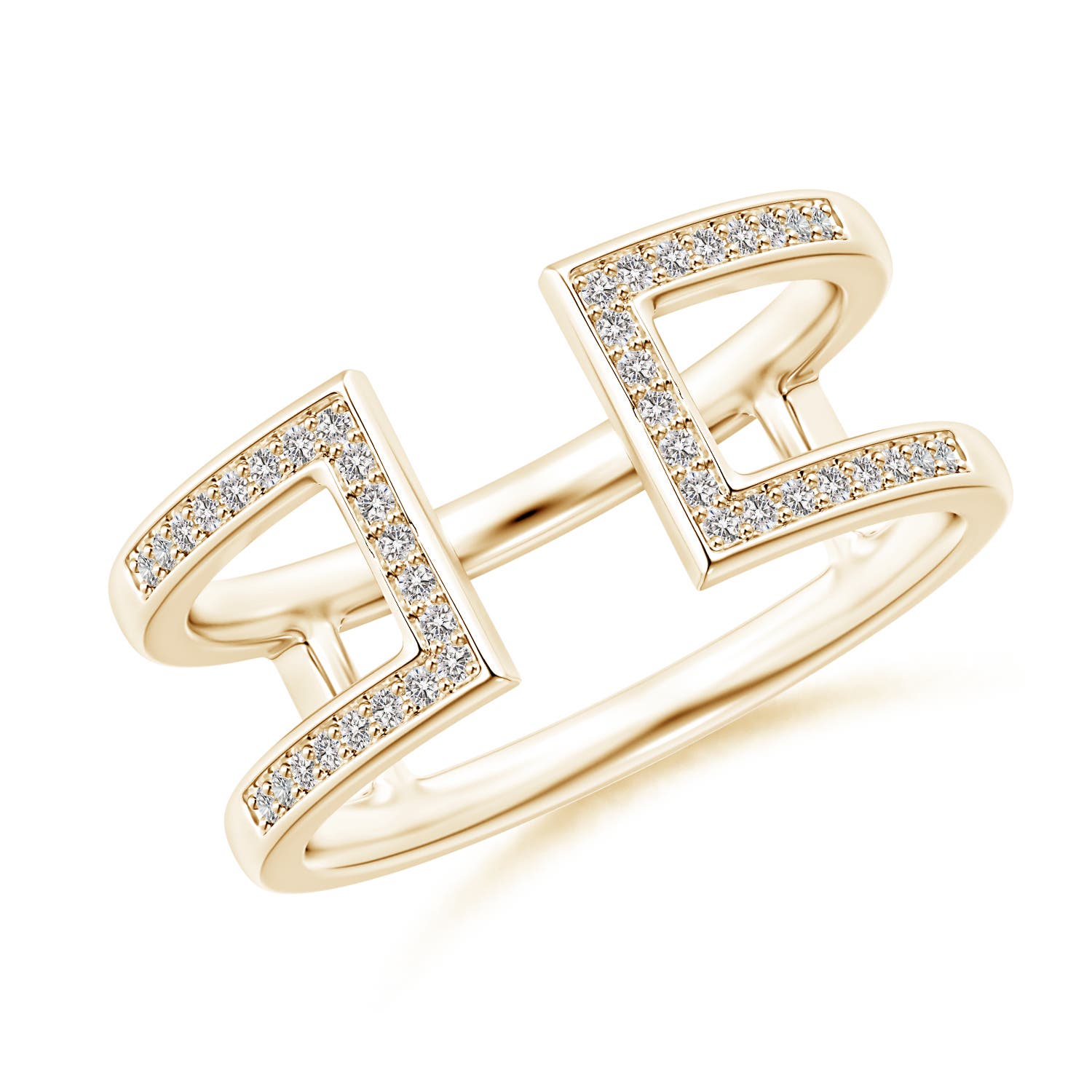 I-J, I1-I2 / 0.17 CT / 14 KT Yellow Gold