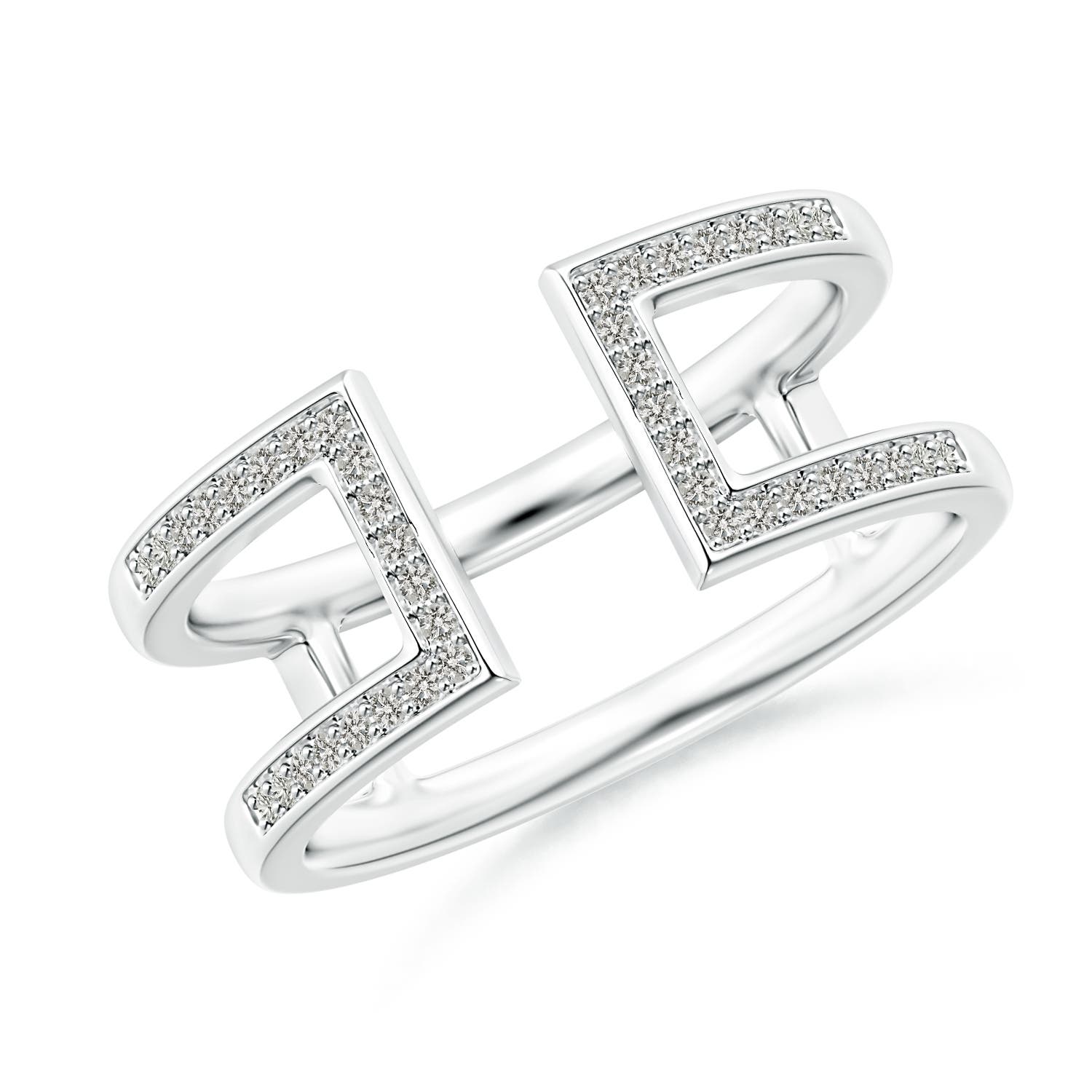 K, I3 / 0.17 CT / 14 KT White Gold