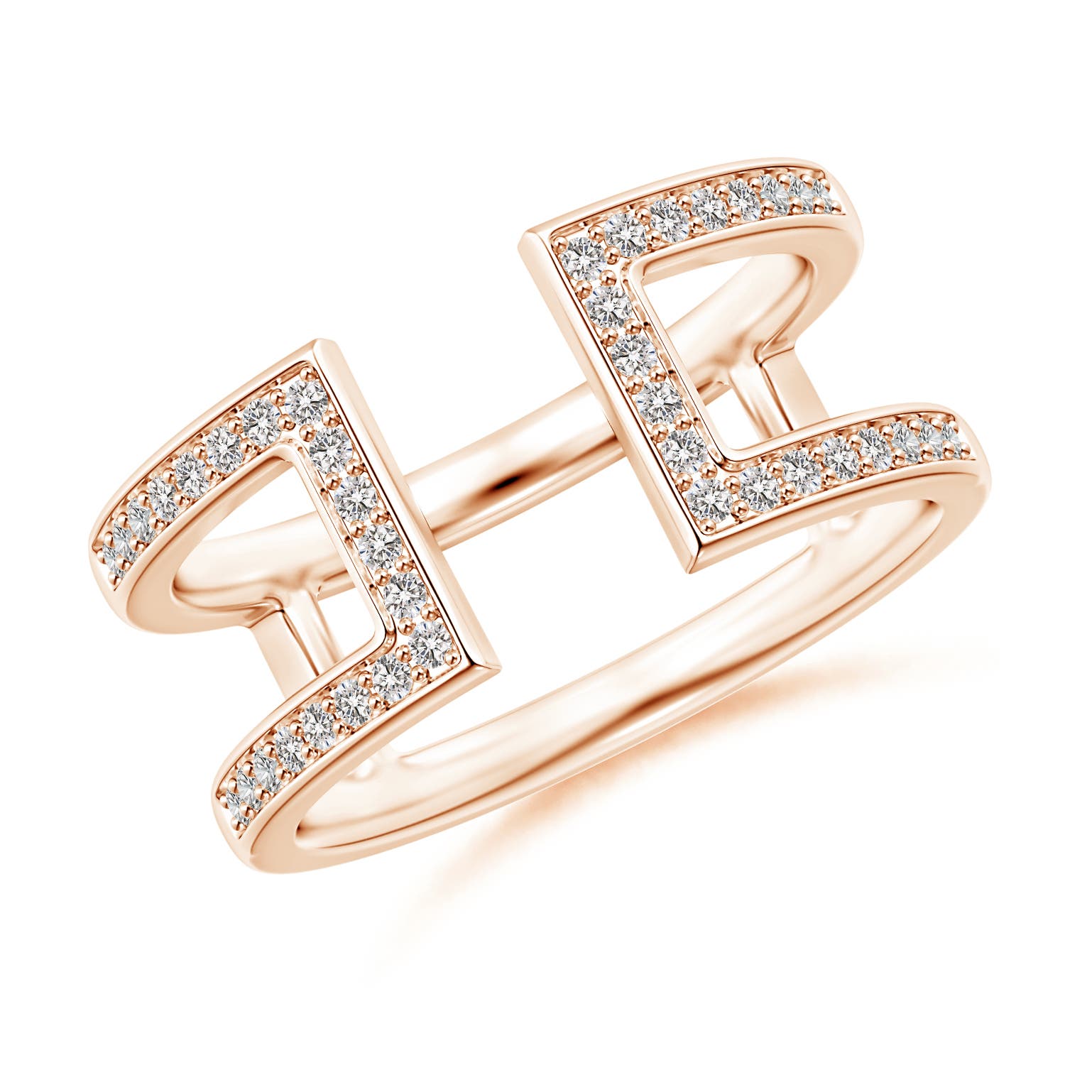 I-J, I1-I2 / 0.24 CT / 14 KT Rose Gold