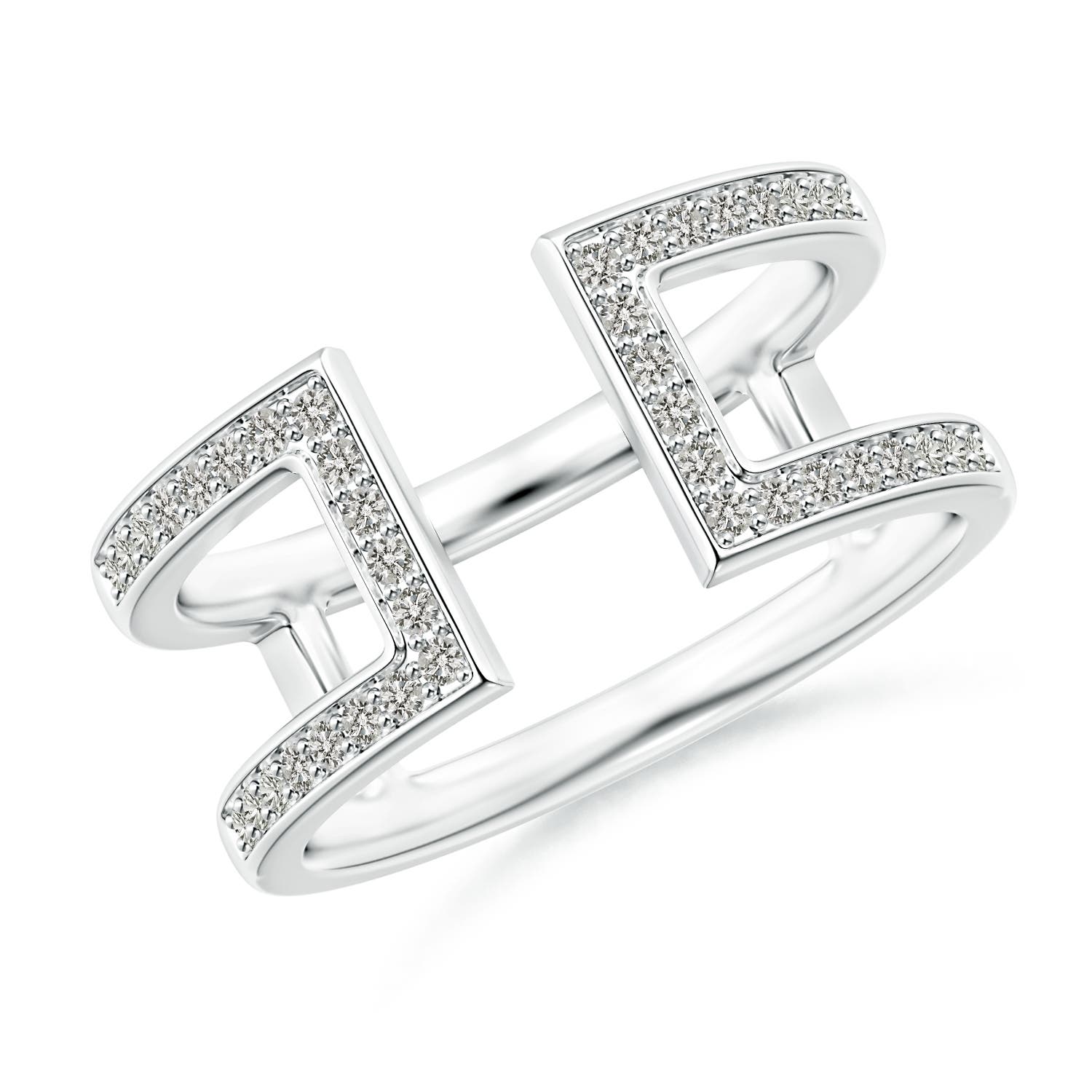 K, I3 / 0.24 CT / 14 KT White Gold