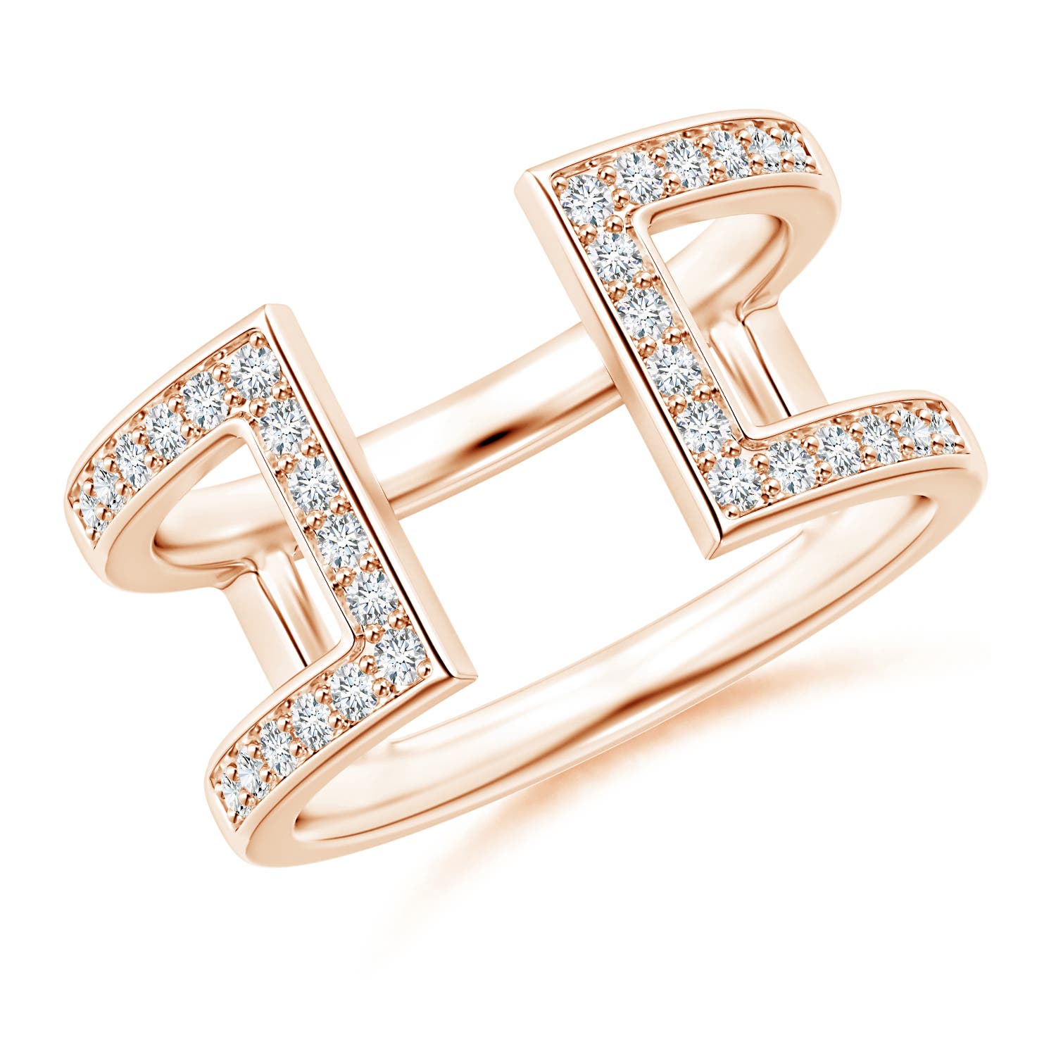 G, VS2 / 0.35 CT / 14 KT Rose Gold