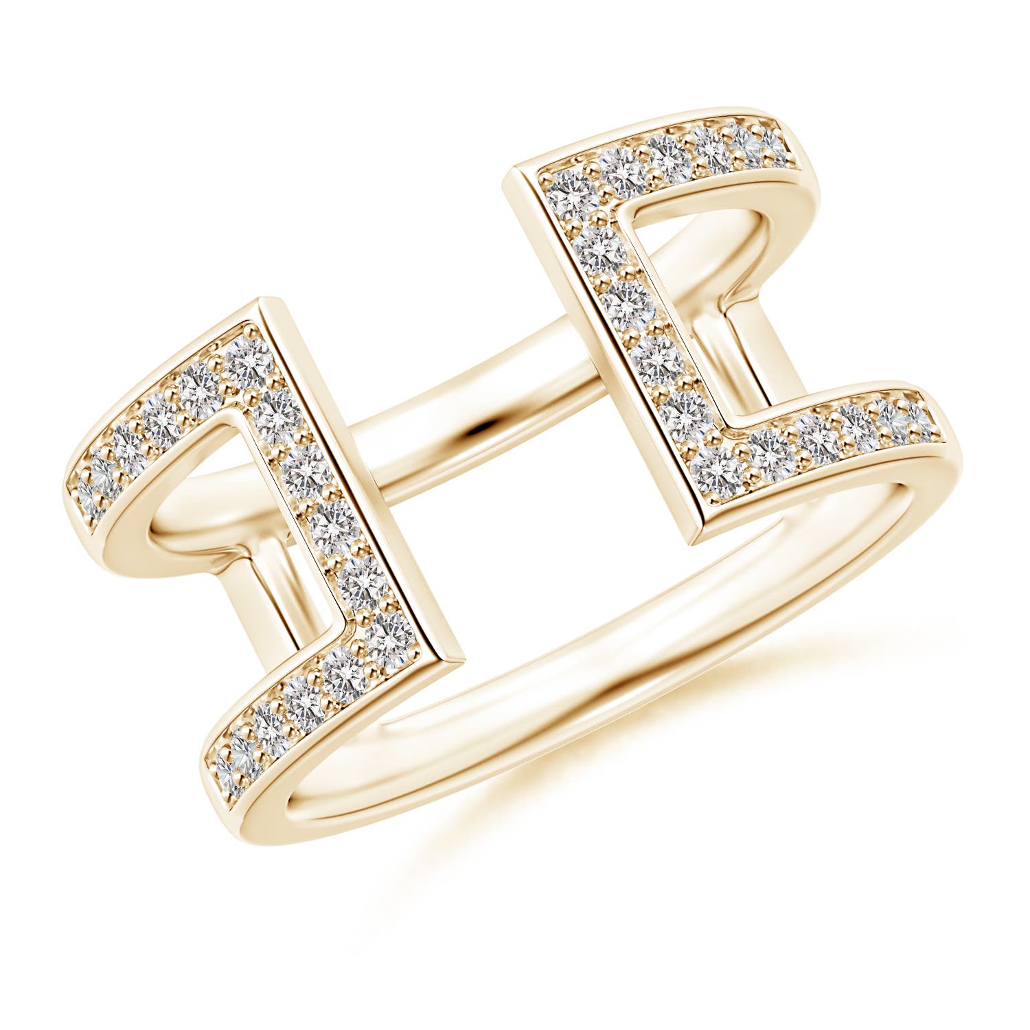 I-J, I1-I2 / 0.35 CT / 14 KT Yellow Gold