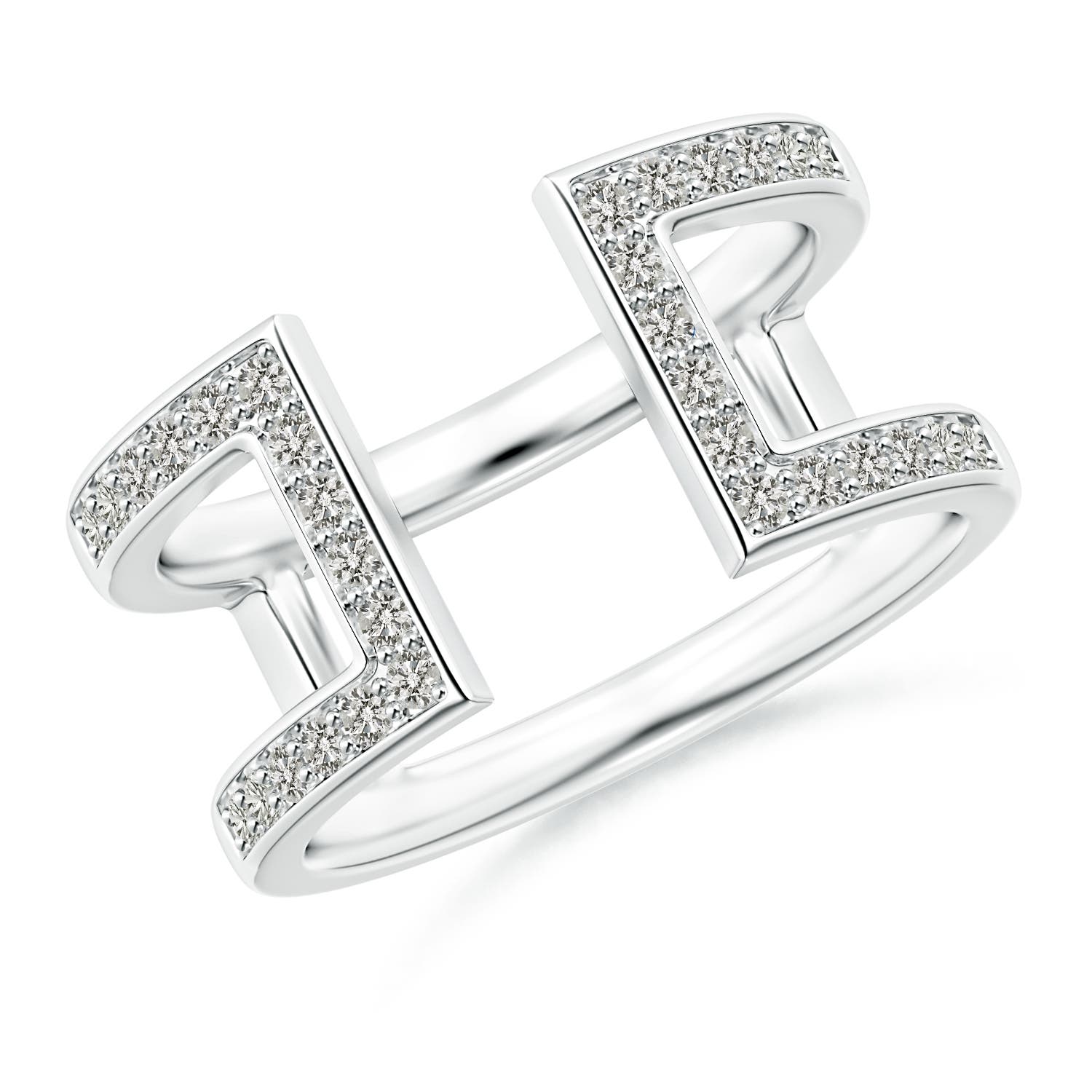 K, I3 / 0.35 CT / 14 KT White Gold