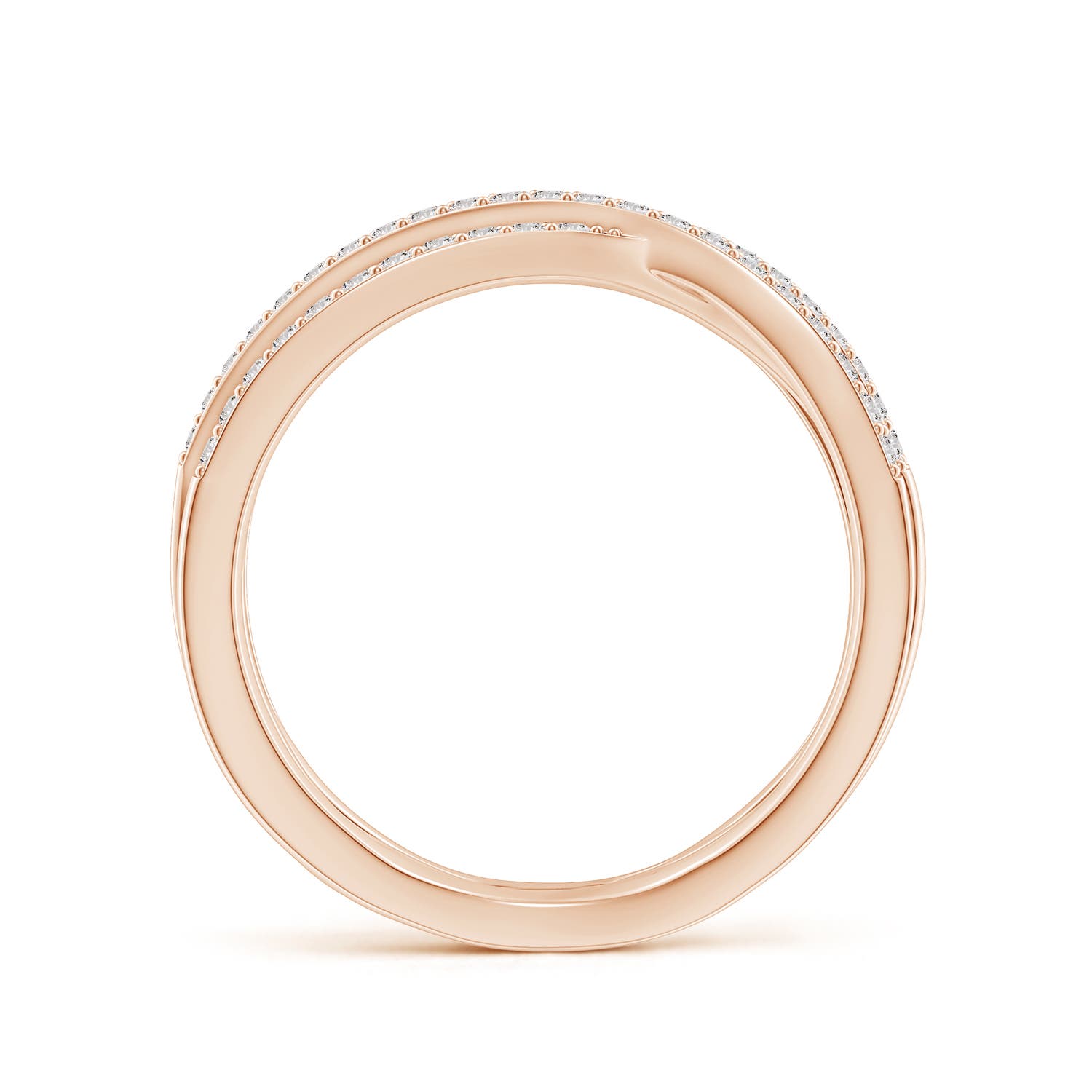 I-J, I1-I2 / 0.55 CT / 14 KT Rose Gold