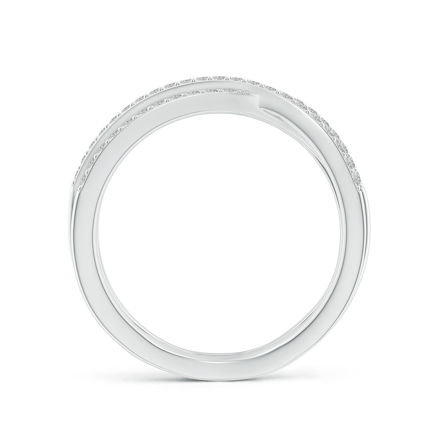 K, I3 / 0.55 CT / 14 KT White Gold