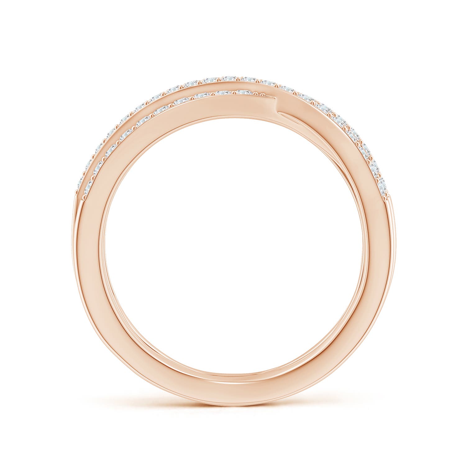 G, VS2 / 0.69 CT / 14 KT Rose Gold