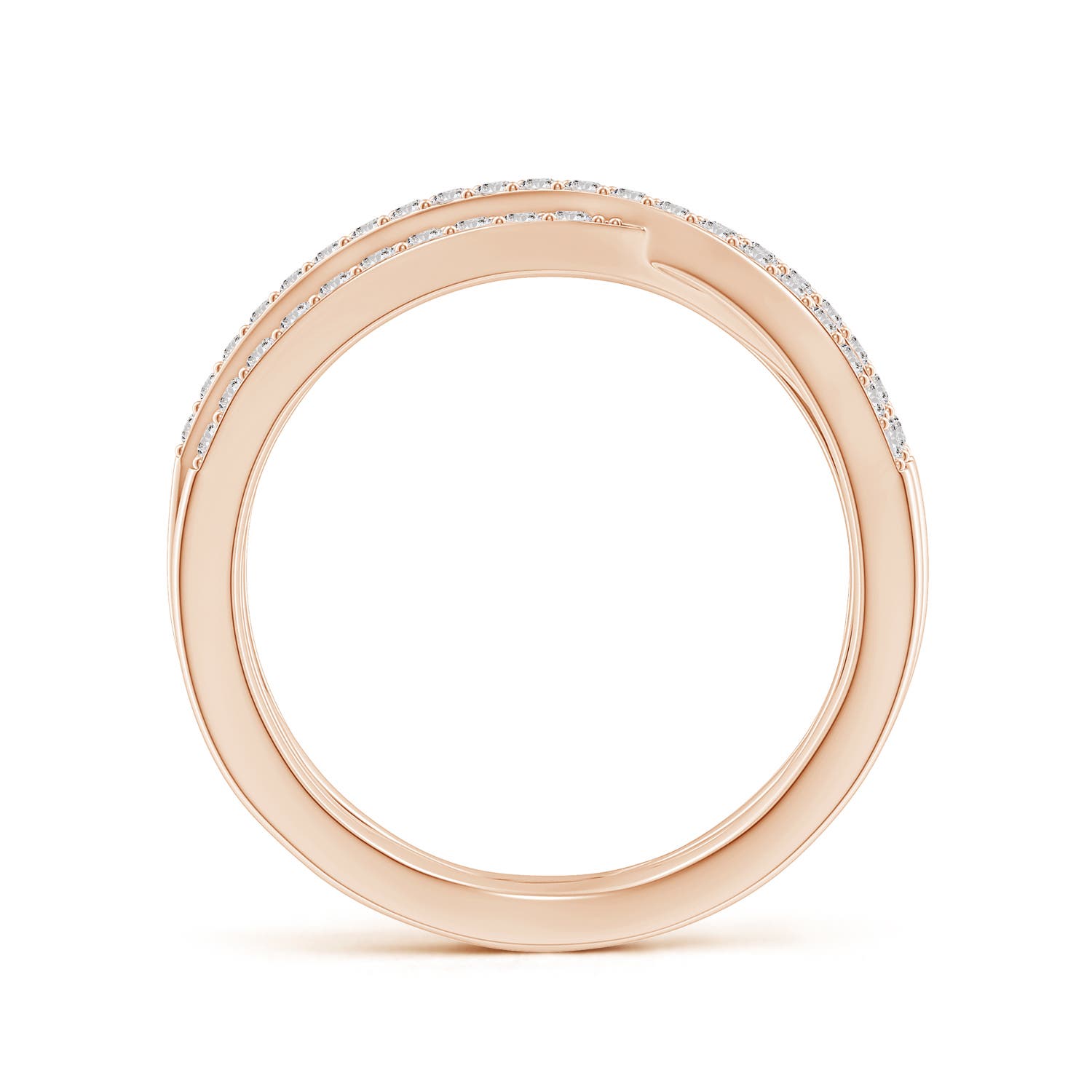 I-J, I1-I2 / 0.69 CT / 14 KT Rose Gold