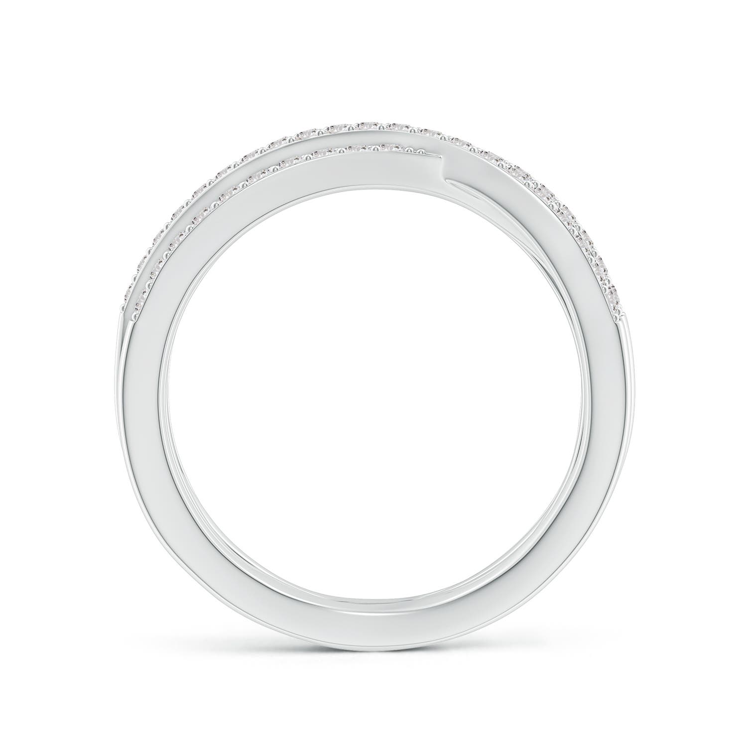 I-J, I1-I2 / 0.69 CT / 14 KT White Gold