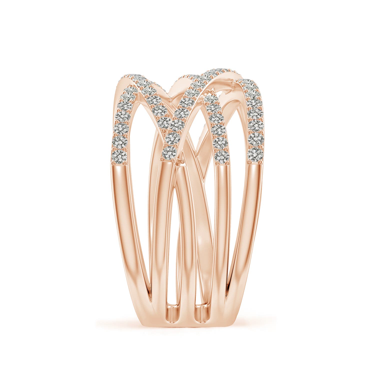 K, I3 / 0.69 CT / 14 KT Rose Gold